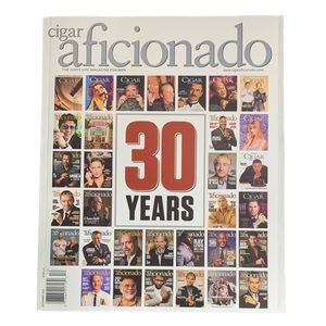 Cigar Aficionado Magazine November December 2022 30 Year Anniversary Issue